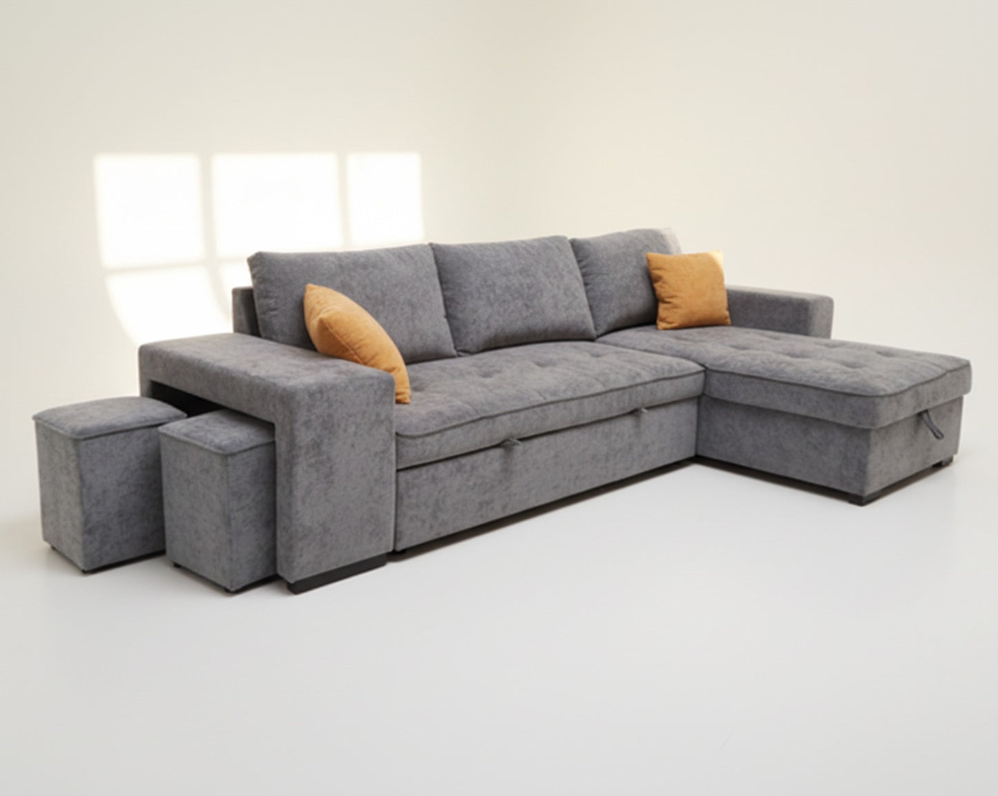 Descanso Sectional Sofa Cum Bed