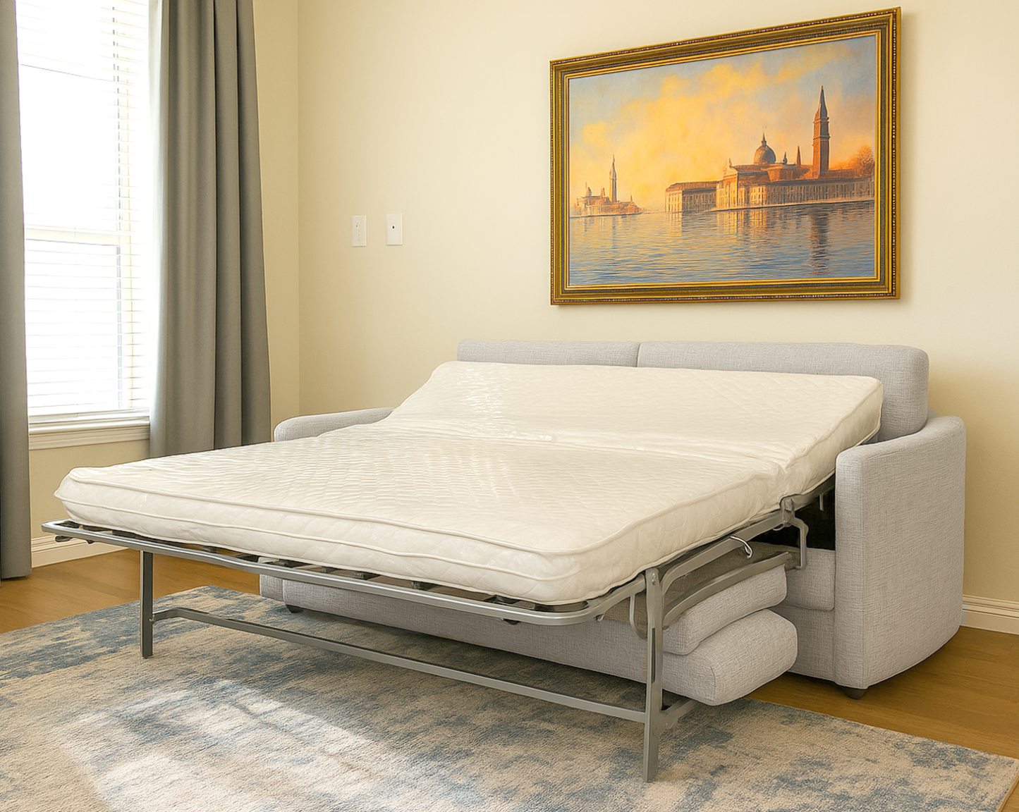 Aleta Fabric Sofa Cum Bed