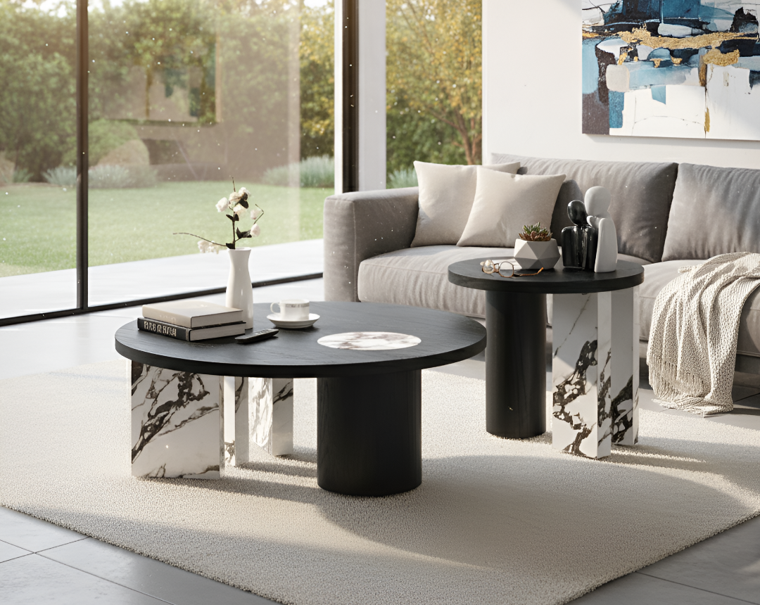 Andras Coffee & End Table Set