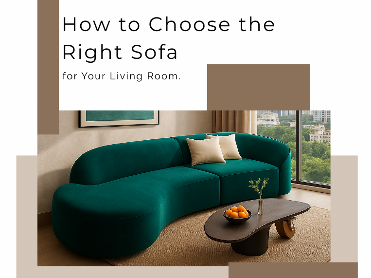 How to Choose the Right Sofa for Your Living Room | Style & Comfort Guide