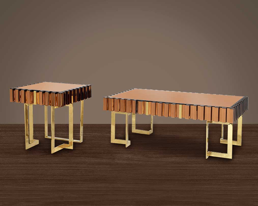 Aurelius Coffee & End Table Set