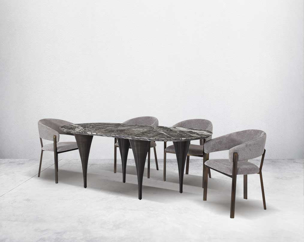 Nuria Marble Dining Table