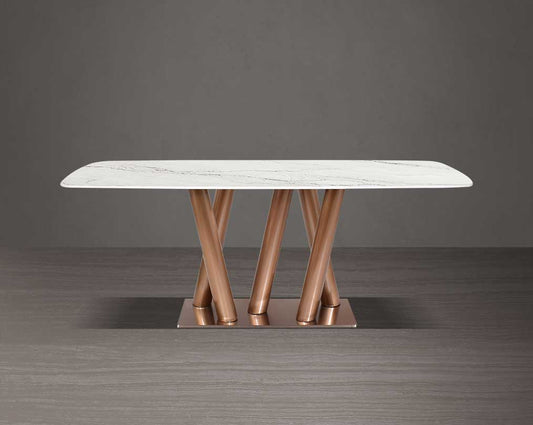 Traza Marble Dining Table