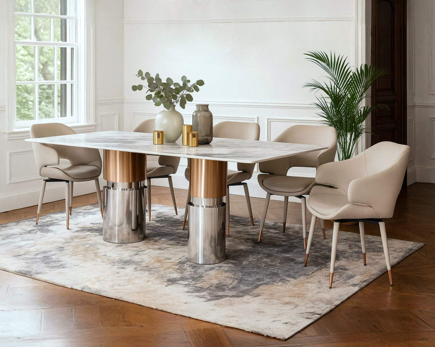 Lamina Marble Dining Table