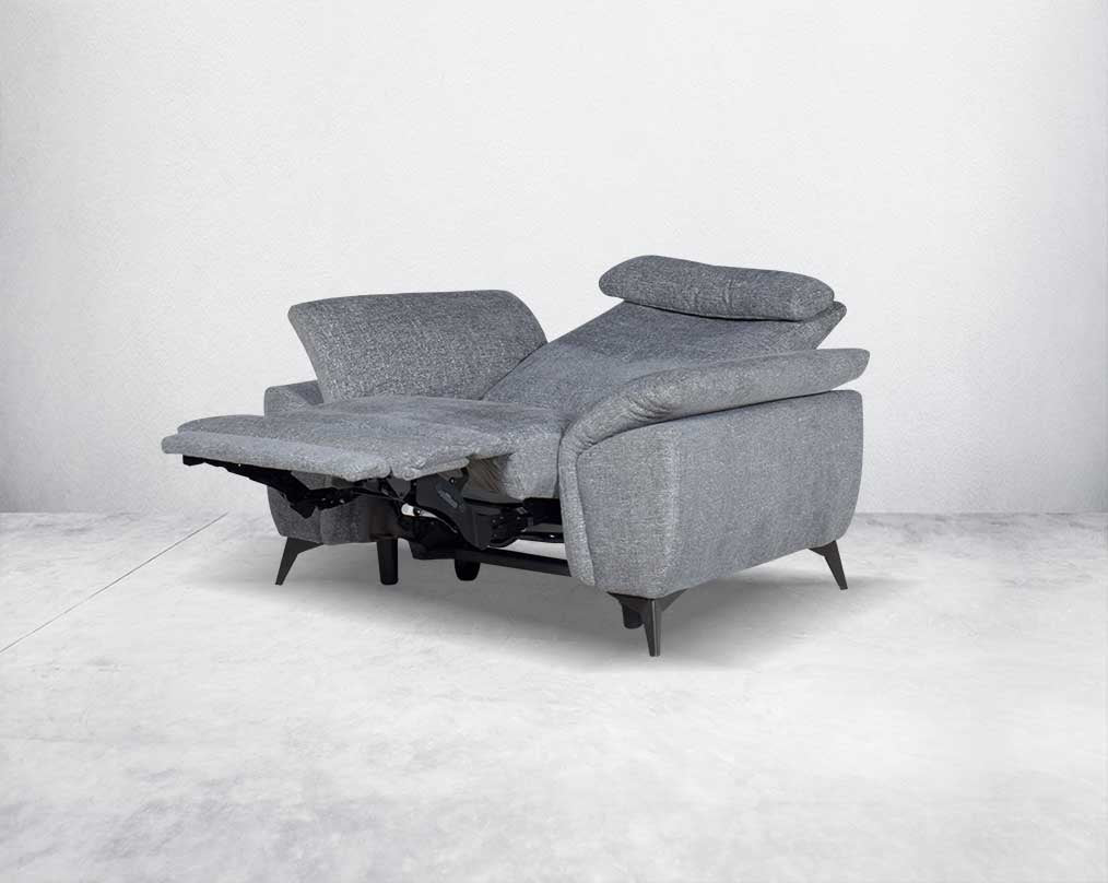 Rufio Fabric Power Recliner Sofa Set