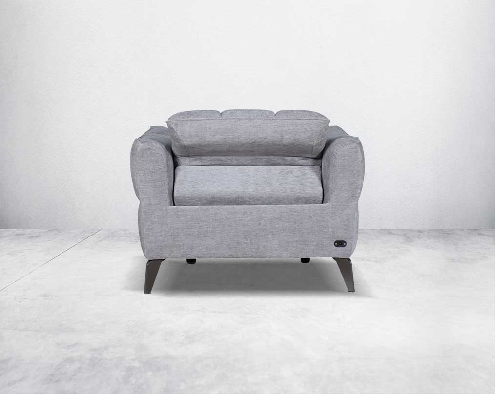 Luneta Fabric Power Recliner Sofa