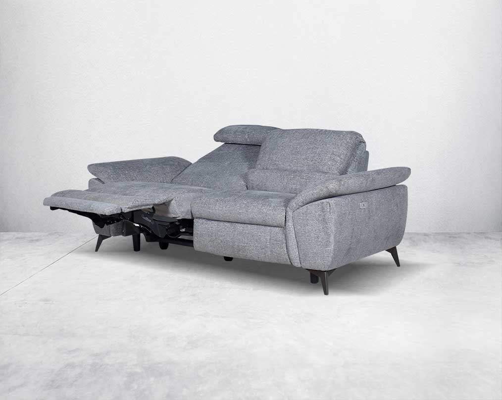 Rufio Fabric Power Recliner Sofa Set