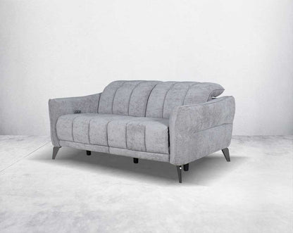 Luneta Fabric Power Recliner Sofa