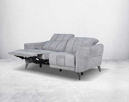 Luneta Fabric Power Recliner Sofa