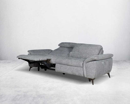 Rufio Fabric Power Recliner Sofa Set