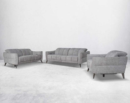 Luneta Fabric Power Recliner Sofa