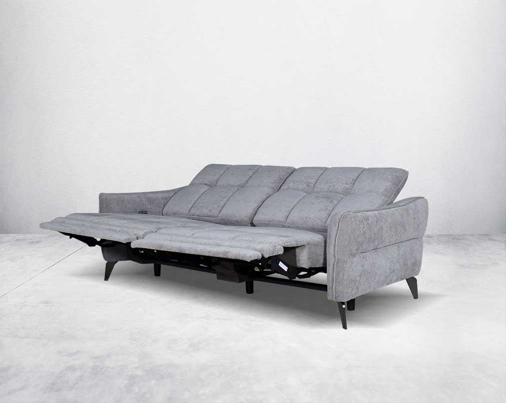 Luneta Fabric Power Recliner Sofa