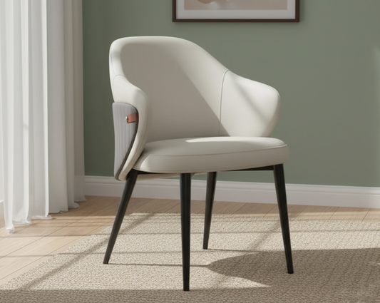 Carisa Leatherette Dining Chair
