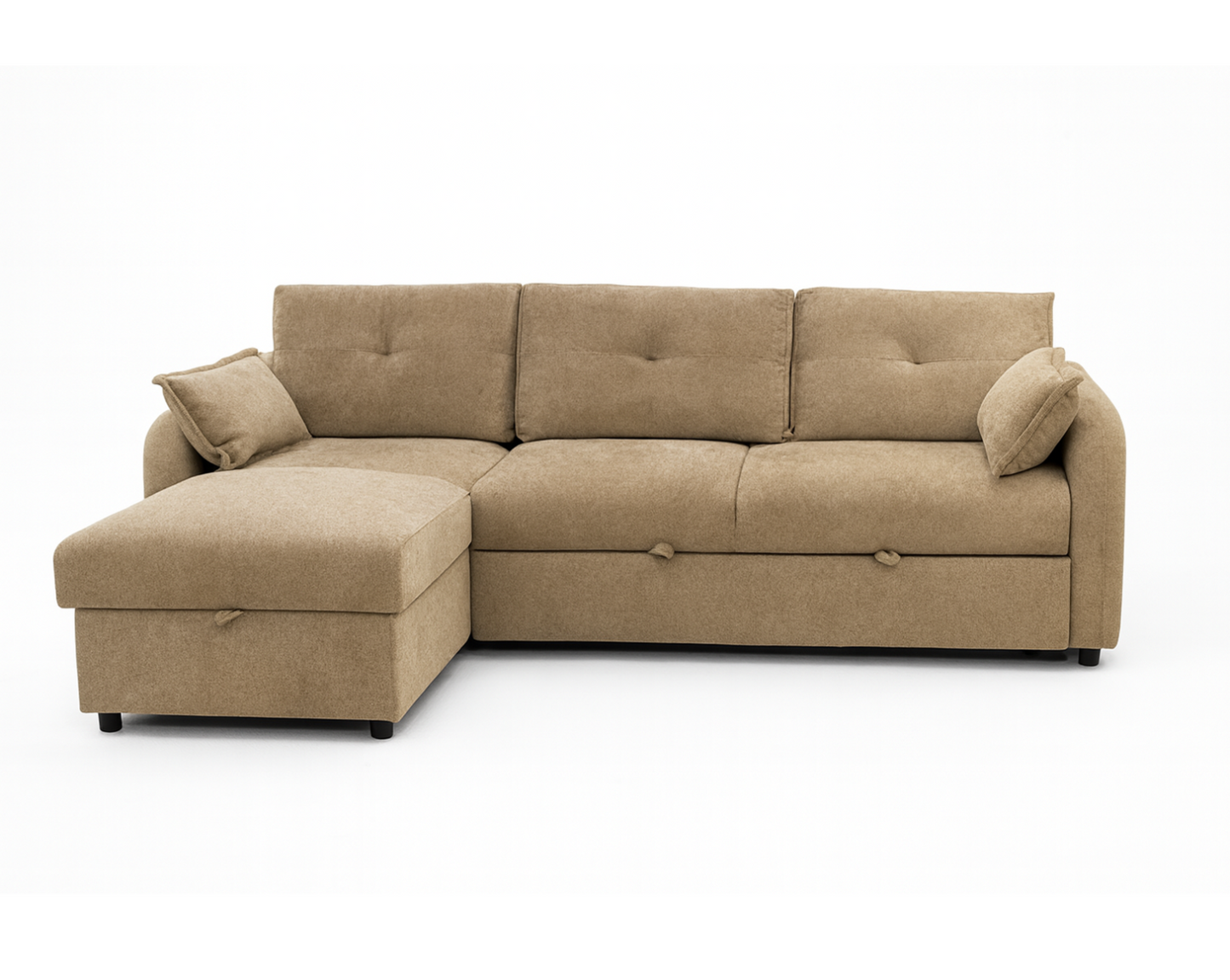 Camilo Fabric Sectional Sofa Cum Bed