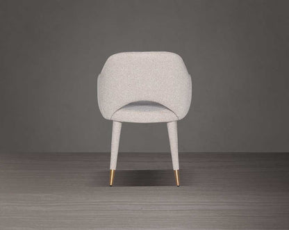 Aria Fabric Gold Dining Chair