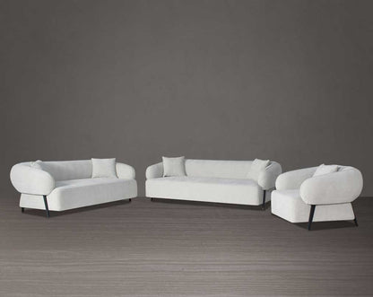 Aaron Fabric Sofa Set