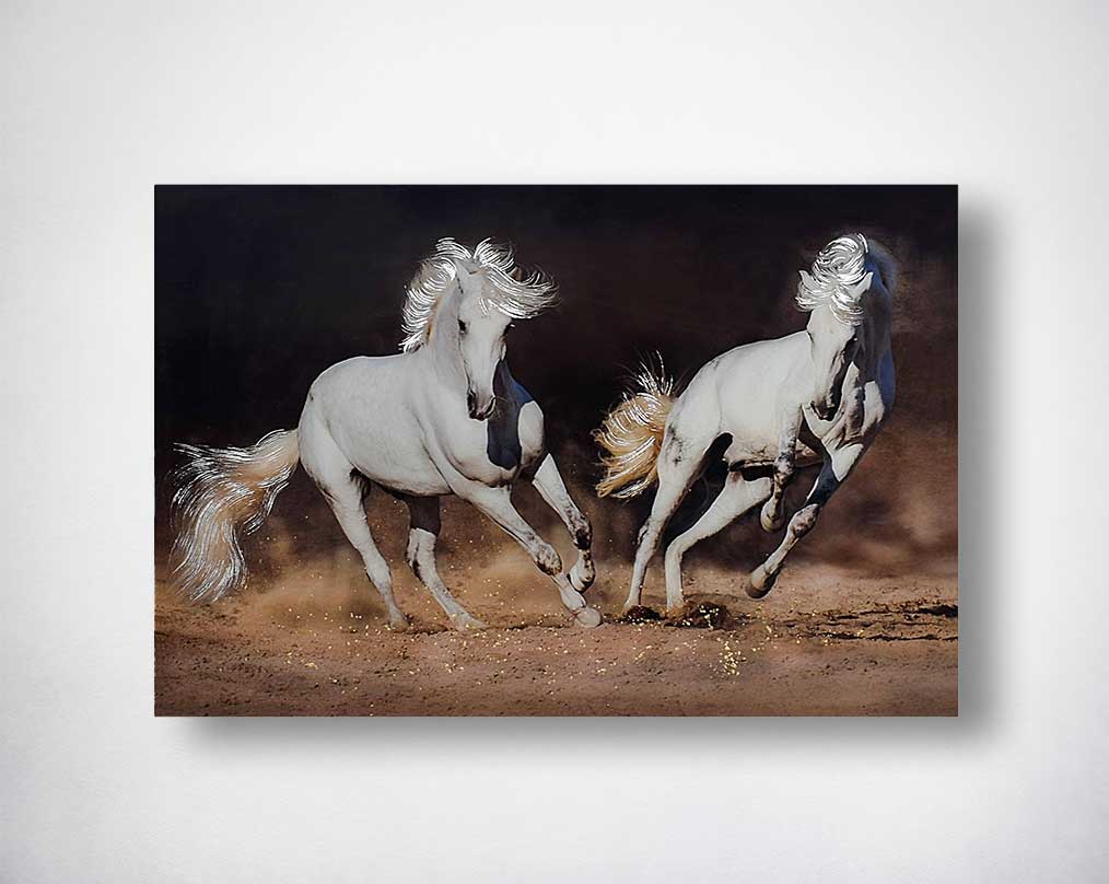 Tempered Glass Art with Gold Foil.