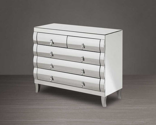 The table has one drawer with rectangular steel frame in rich contemporary design  side view 
