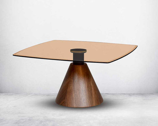 This coffee table with superlative craftsmanship & matchless classic style is perfect for a sophisticated & elegant living room side view