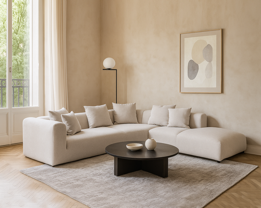 Lisbon Fabric Sectional Sofa