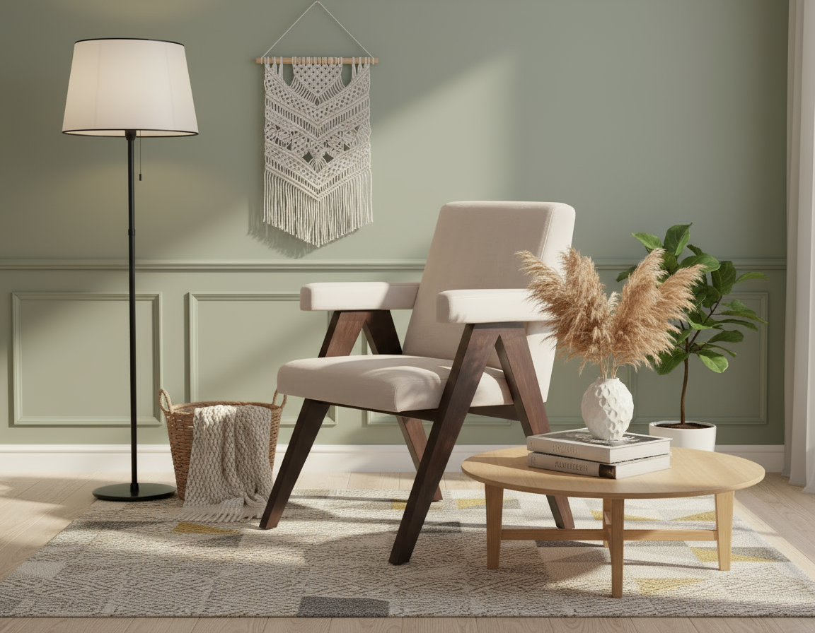 Coqueta Fabric Dining Chair