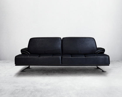 The  3+2 fabric sofa set  comes with front view.