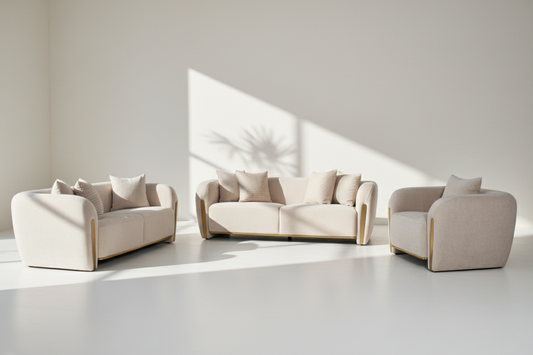 Armando Fabric Sofa Set