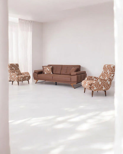 Oslo Fabric Sofa Set