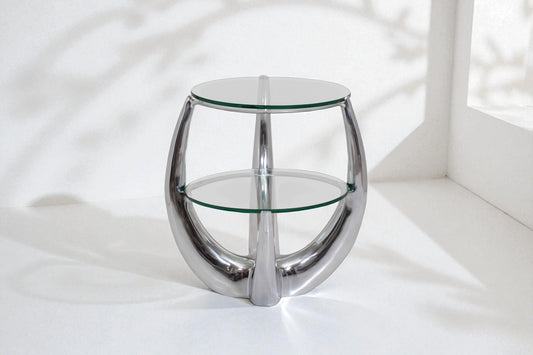 Fausto Silver End Table