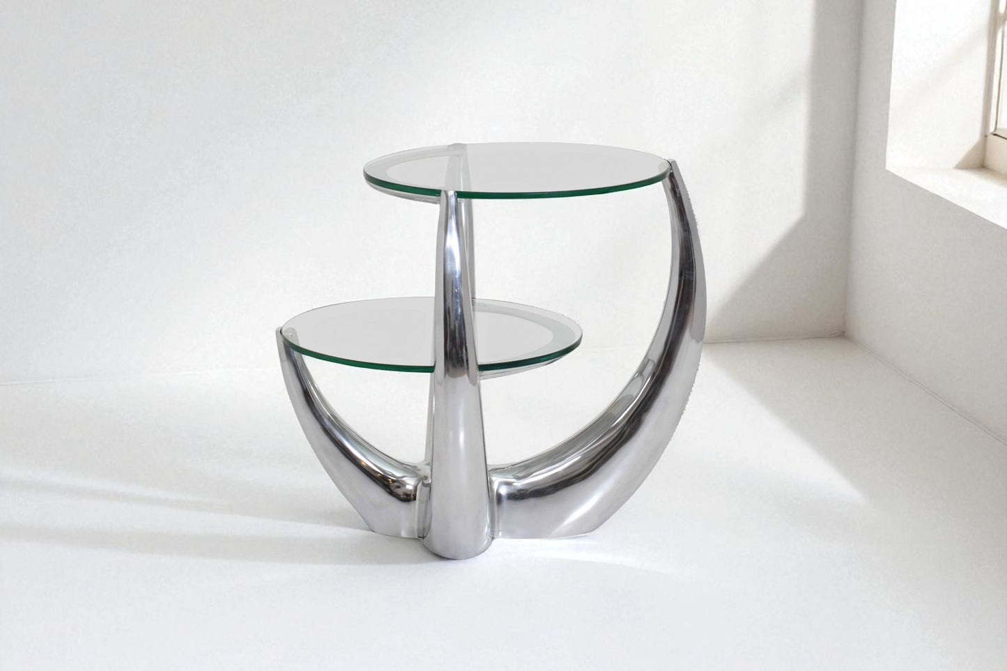 Fausto Silver End Table