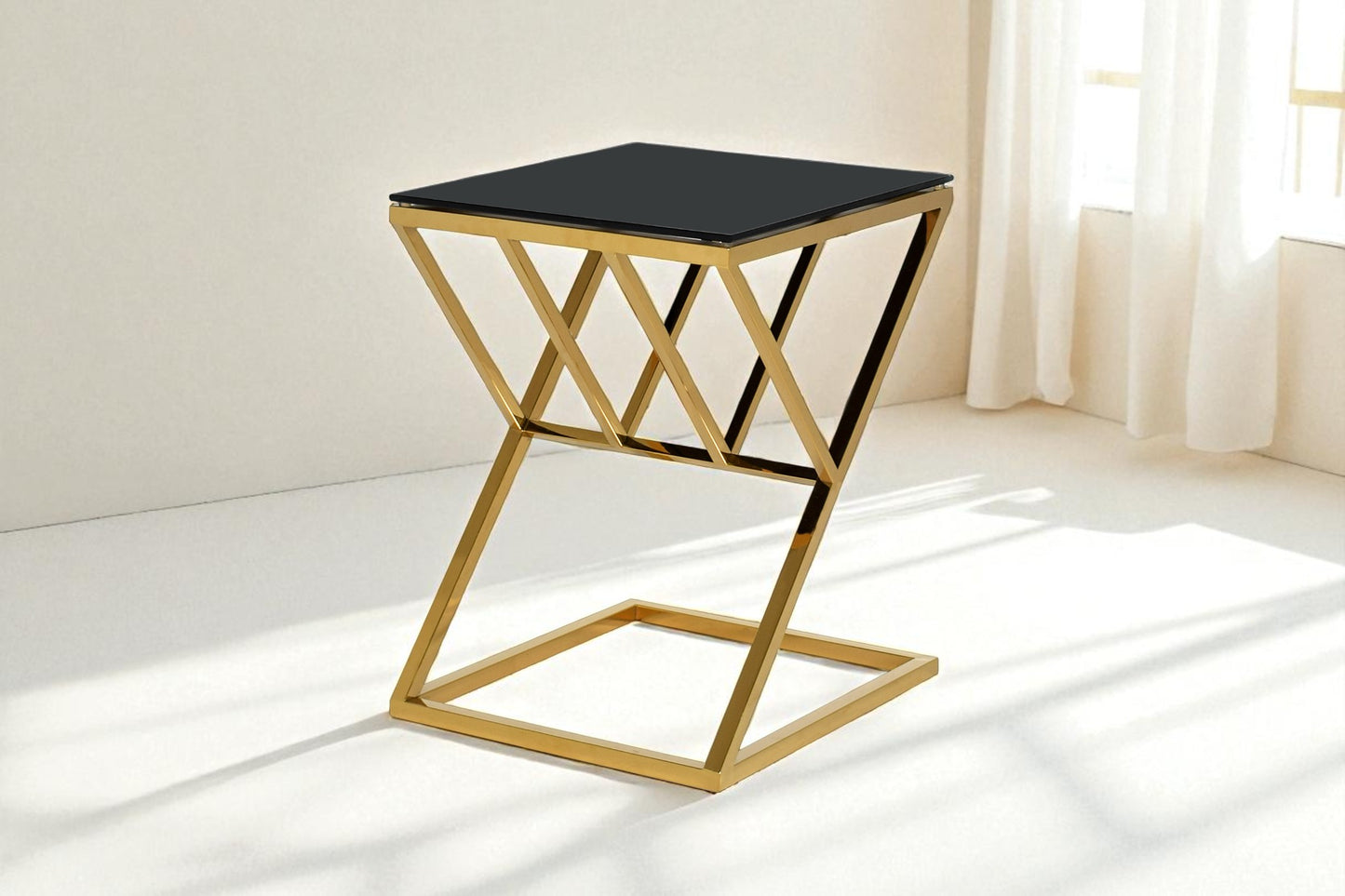 Rey Gold End Table
