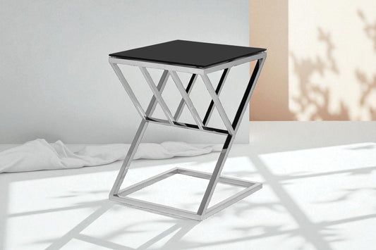 Rey Silver End Table