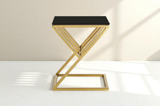 Rey Gold End Table