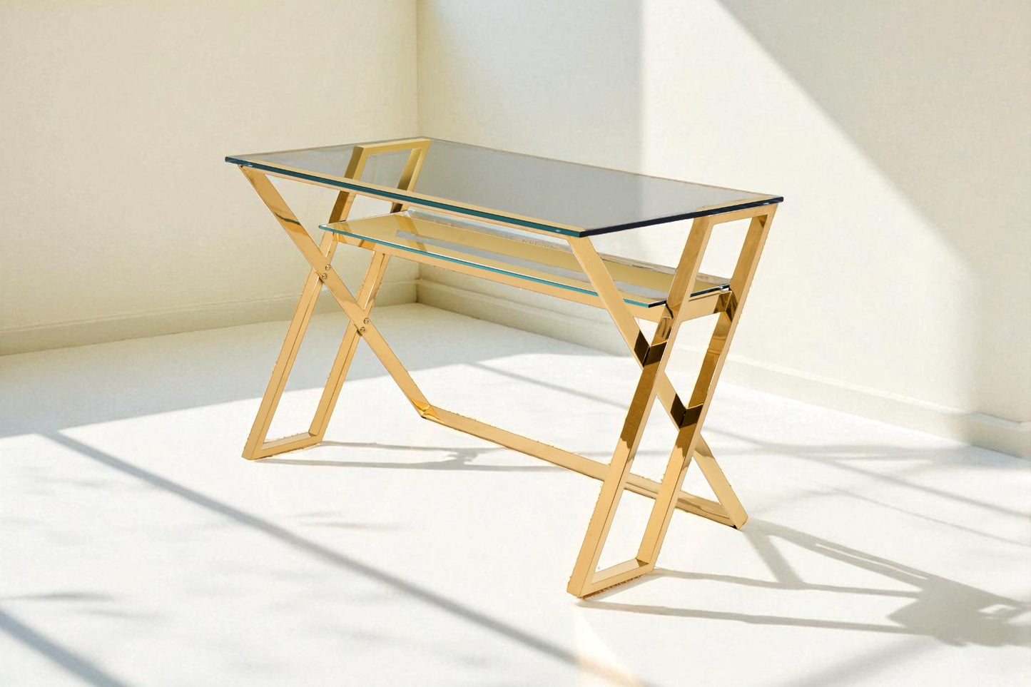 Cesaro Gold Book Desk