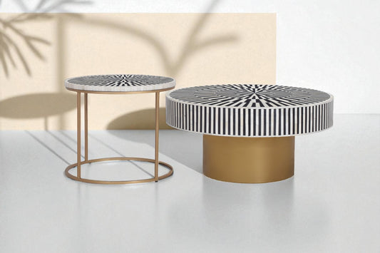 Aiyana Coffee & End Table Set