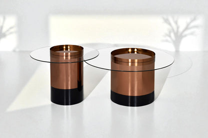 Madrid Rose Gold Coffee & End Table Set
