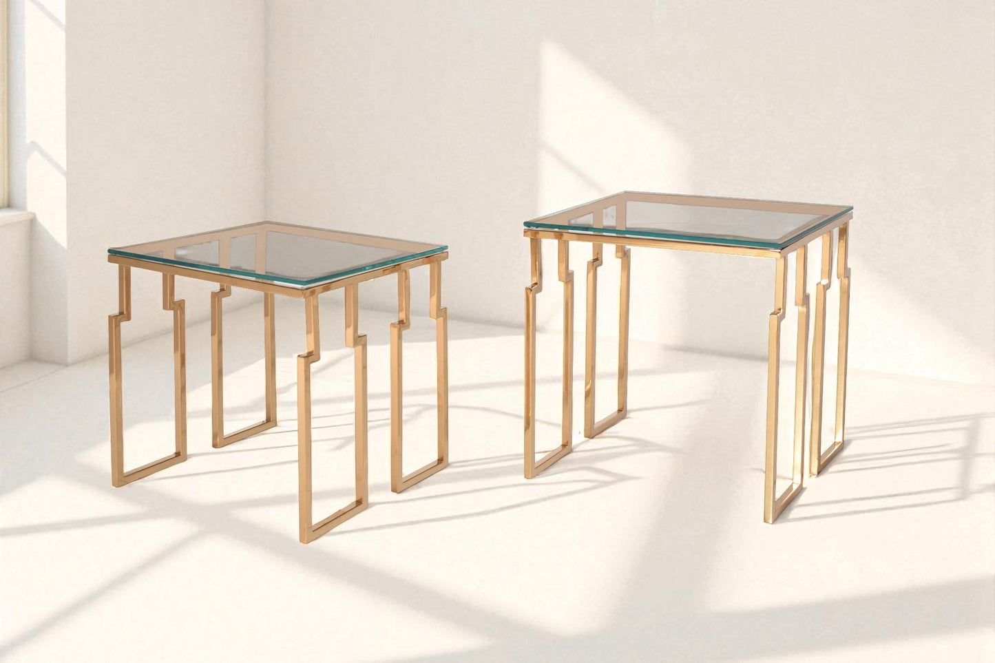 Carola Gold Nested Table