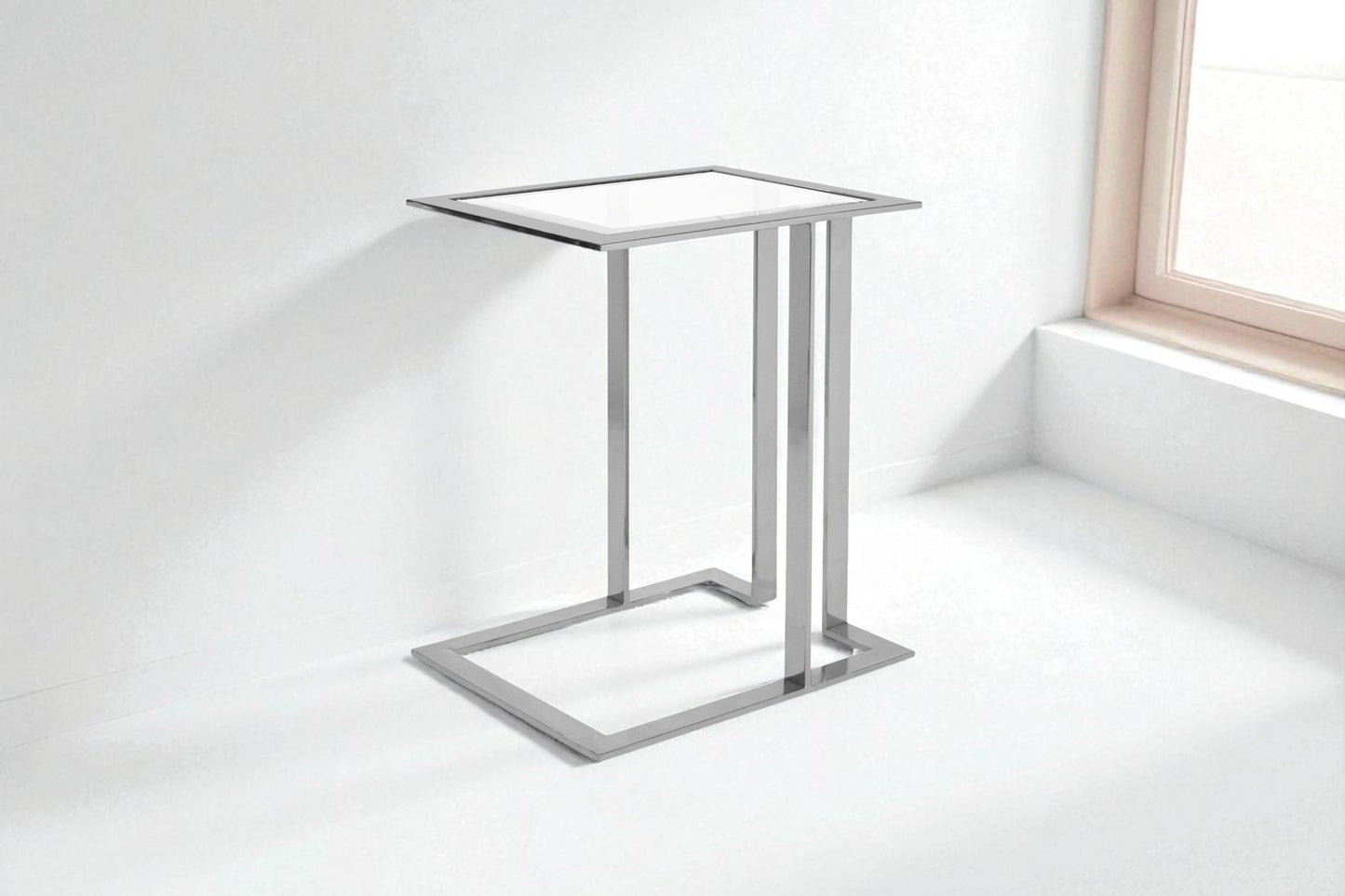 Jemsa Silver End Table