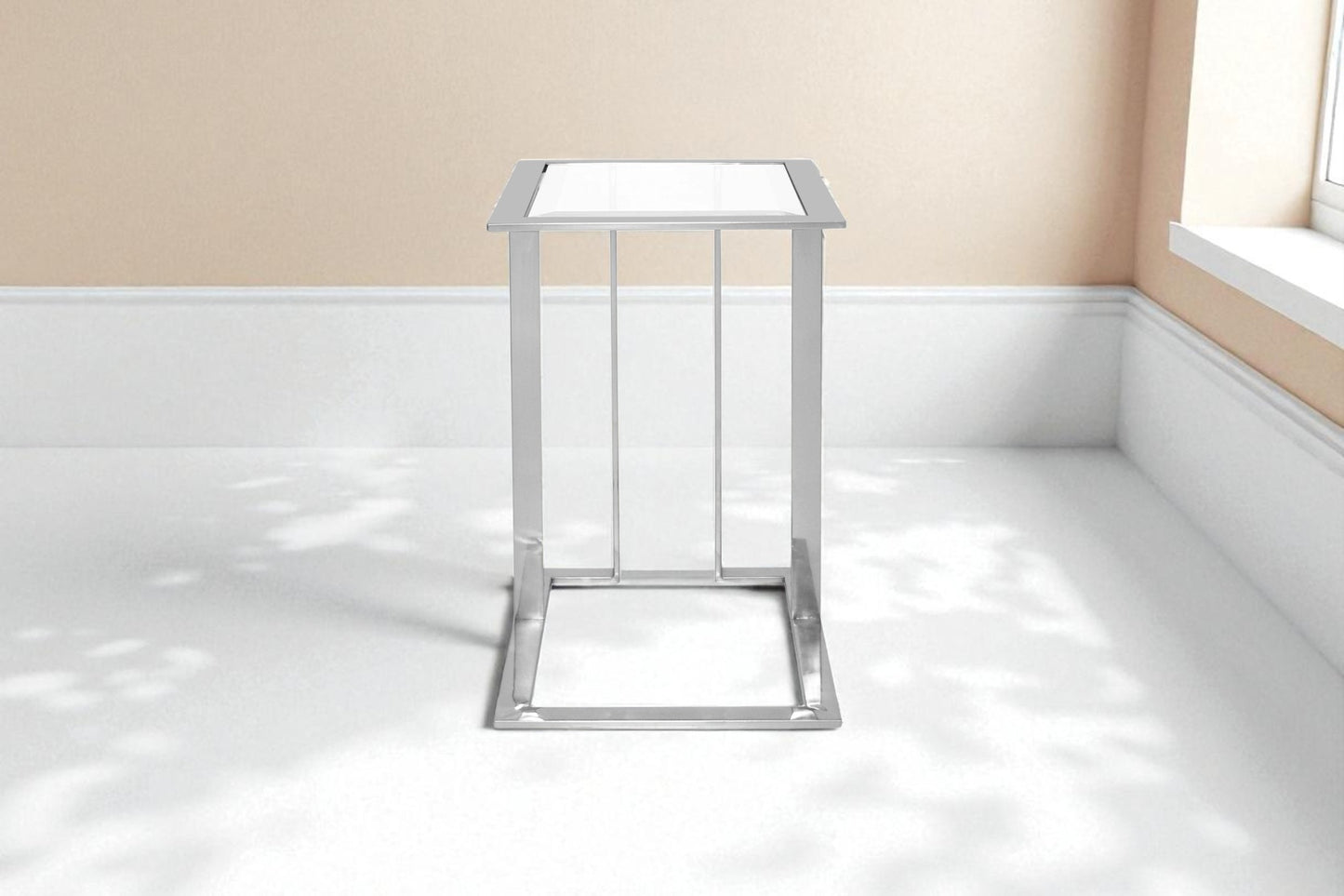 Jemsa Silver End Table
