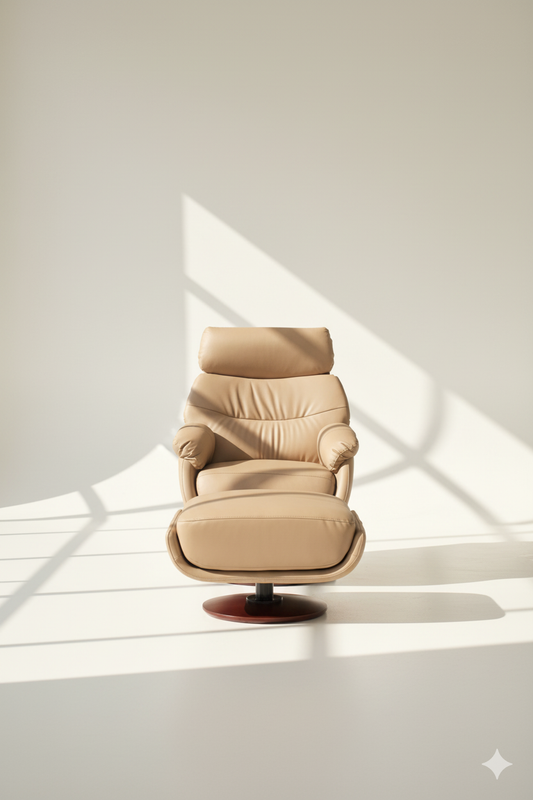 Hiro Leatherette Leisure Chair