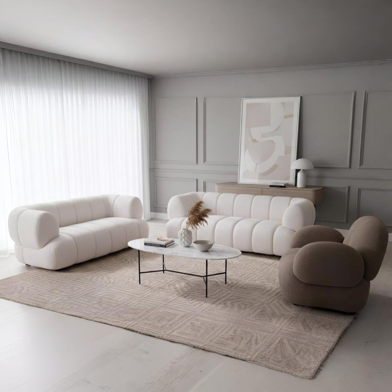 Yoana Fabric Sofa Set