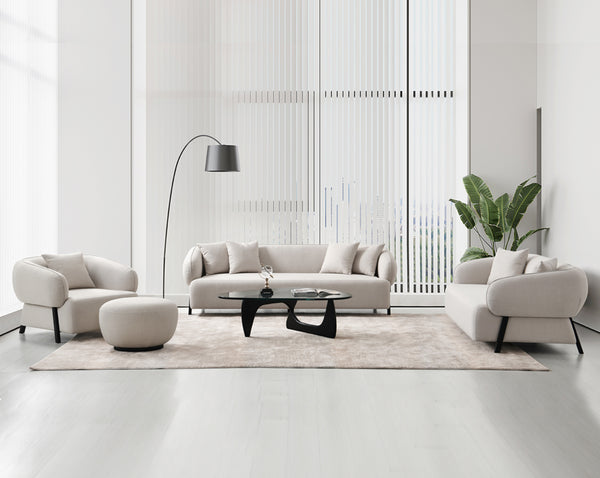 Aaron Fabric Sofa Set